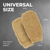 Natural Jute Exfoliating Bath Gloves