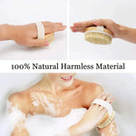 Natural Bristle Exfoliating Body Brush