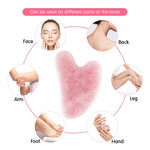 Rose Quartz Gua Sha Face Massager