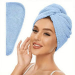 Coral Fleece Hair Towel Wrap