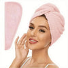 Coral Fleece Hair Towel Wrap