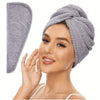 Coral Fleece Hair Towel Wrap