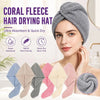 Coral Fleece Hair Towel Wrap