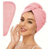 Coral Fleece Hair Towel Wrap