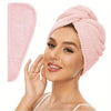 Coral Fleece Hair Towel Wrap