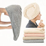 Coral Fleece Hair Towel Wrap