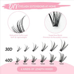 DIY Individual Eyelash Extension Kit