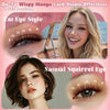 Fluffy Brown Lash Clusters