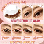 Fluffy Brown Lash Clusters