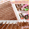 Fluffy Brown Lash Clusters