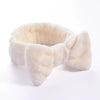 Soft Coral Fleece Makeup Headband