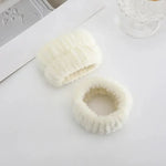 Soft Coral Fleece Makeup Headband