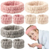 Soft Coral Fleece Makeup Headband