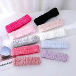 Soft Coral Fleece Makeup Headband