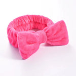 Soft Coral Fleece Makeup Headband