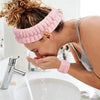 Soft Coral Fleece Makeup Headband