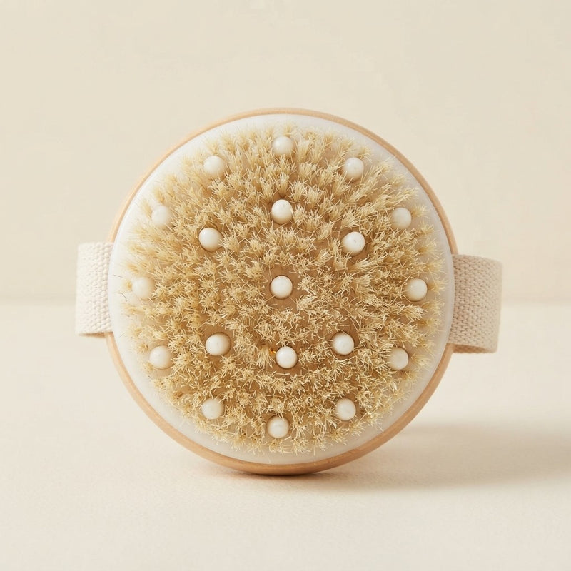 Natural Bristle Exfoliating Body Brush