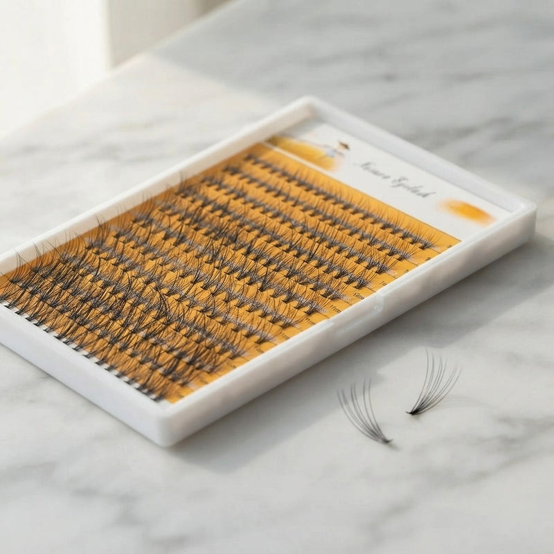 Synthetic Cluster Eyelash Extension Box